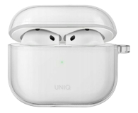 Uniq Etui Glase AirPods 4 przezroczysty/glossy clear